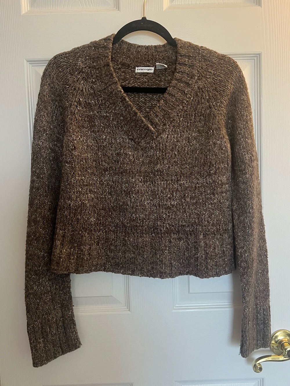 Vintage Y2K Energie Brown Sweater
